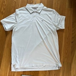 Vinyard Vine White polo -medium